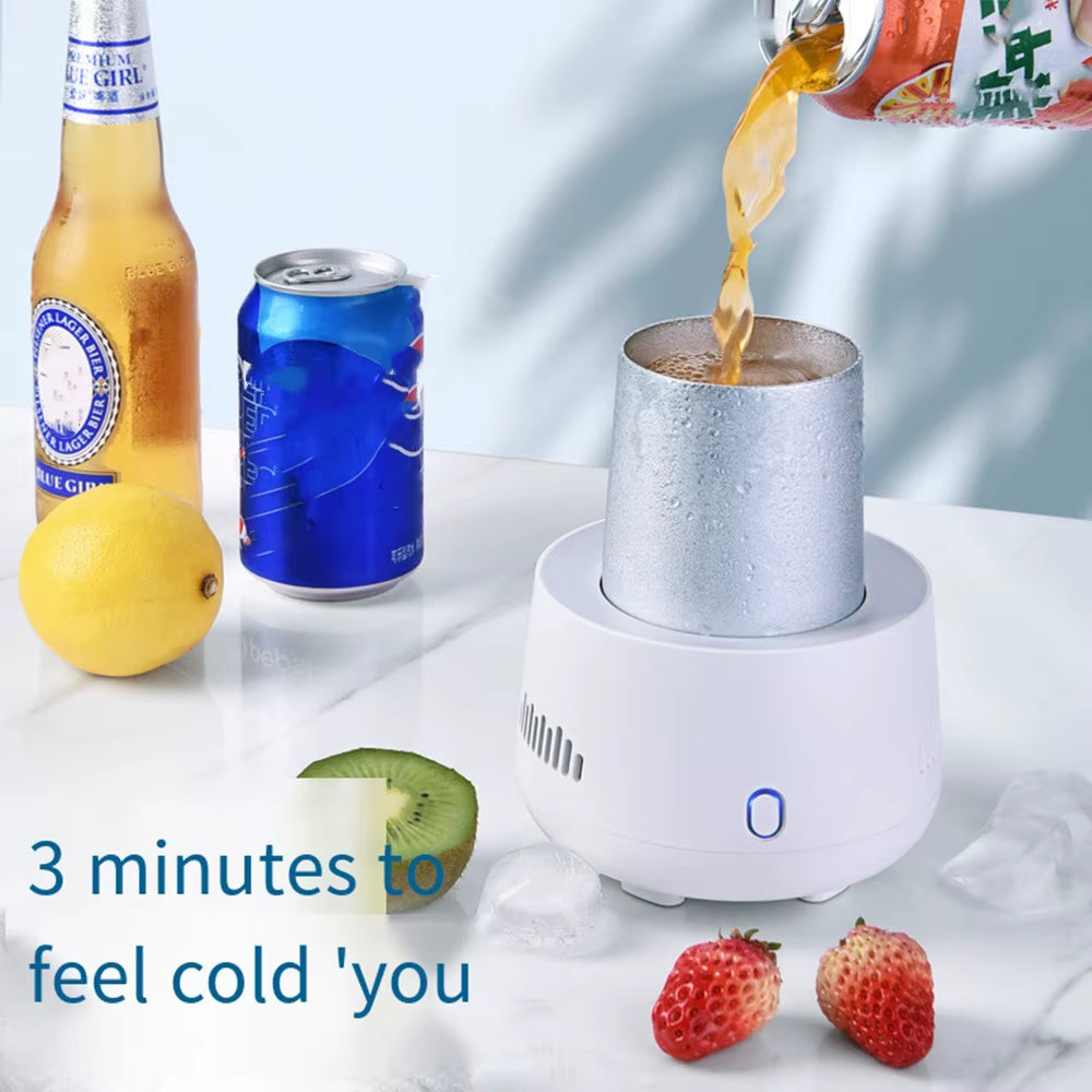 Portable Mini Refrigeration Electric Fridge Cooler USB Cooling Cup for Drink Food Beer Wine Beverage Car Home Fruit 미니냉장고 아이스박스